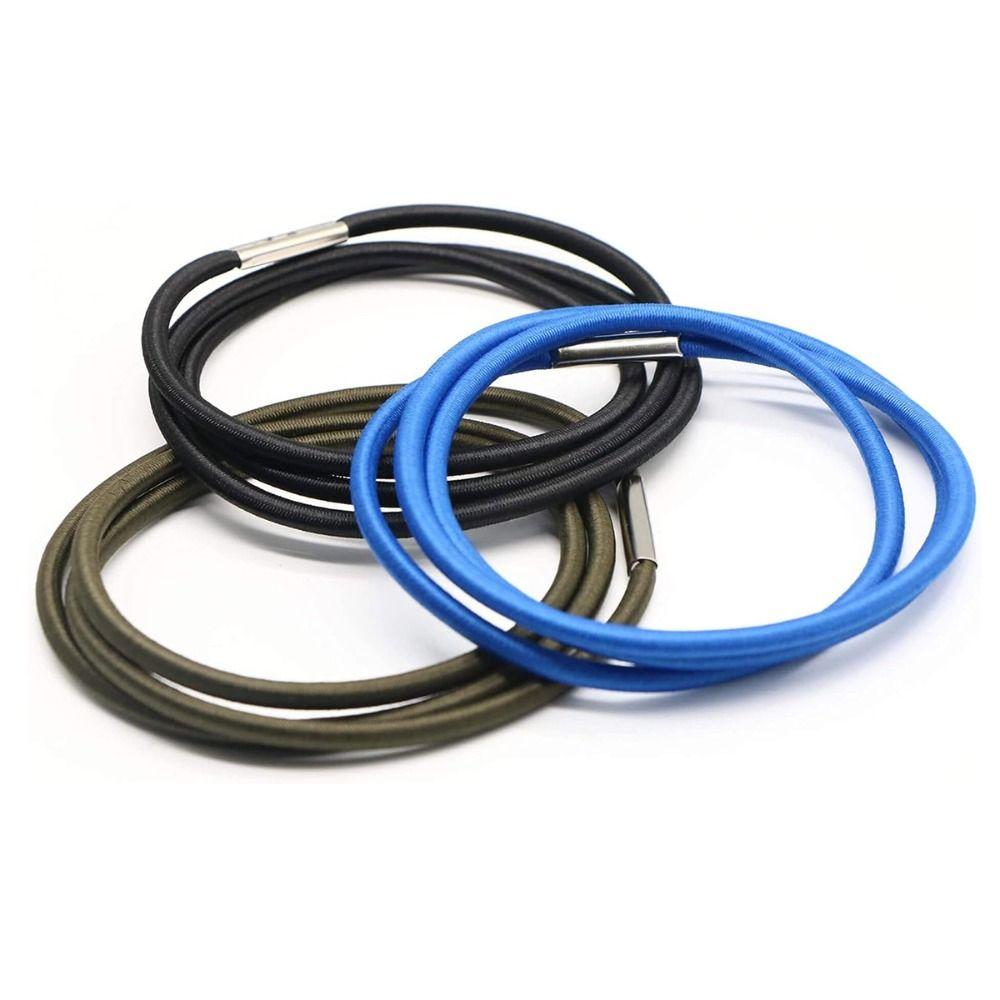 Elastic Trash Can Bands Colorful Adjustable Rubber Bands Cord Lock Household Garbage Can Bands for Home Office Litter Box