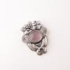 Purple Cat's Eye Gemstone 925 Solid Silver Jewelry Handmade Pendant Wedding Gift CP-6-42