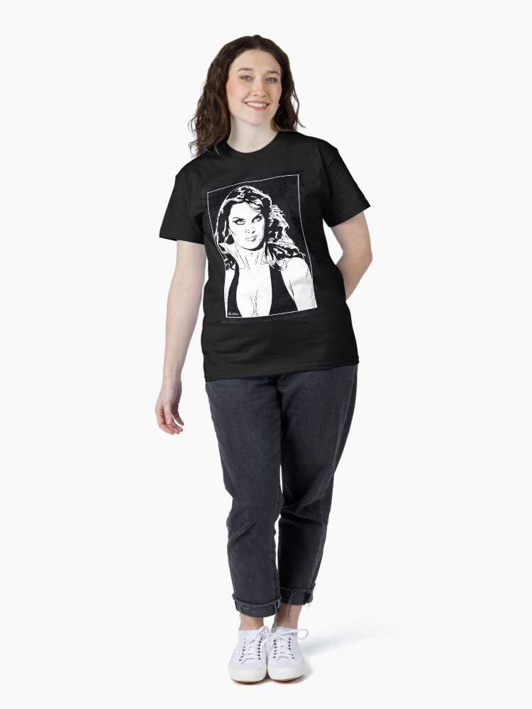 Stellaris STELLA STAR - Starcrash (Black and White) Classic T-Shirt