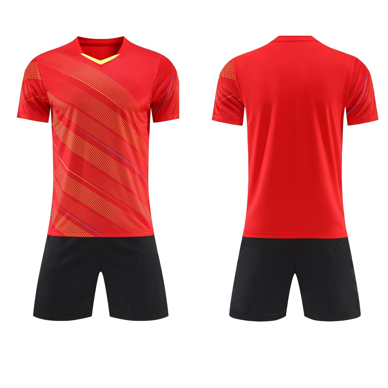 

Football Uniforms, Adult Children S Football Training Uniforms, Student Competition Uniforms, Outdoor Running Uniforms 3xs size (height 120-135) красный