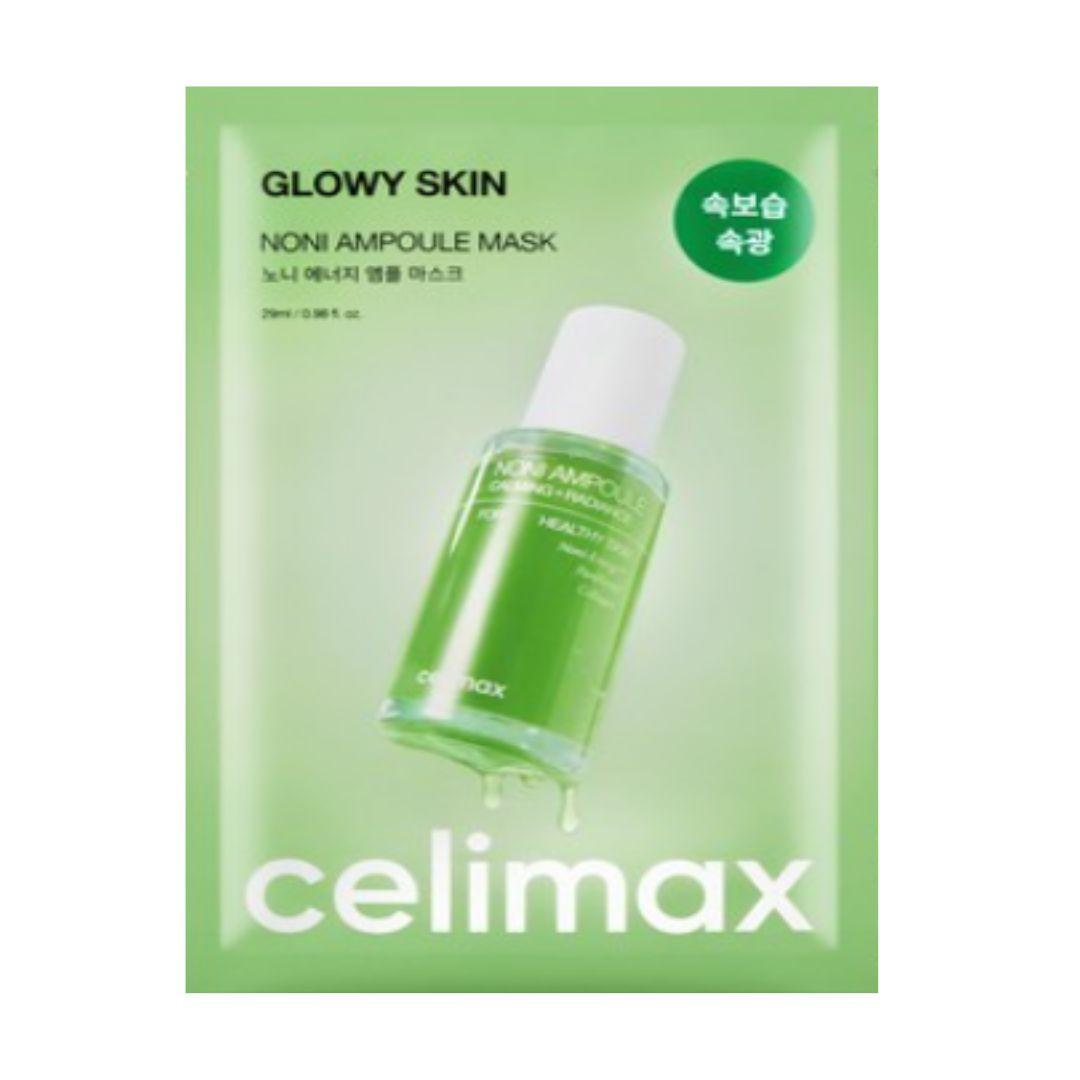 Celimax Noni Ampoule Mask Pack Hydrating & Revitalizing Sheet Mask 29ml, 10pcs