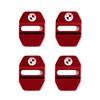 4pcs Slim Design Car Door Lock Cover Emblem Stainless Steel Protective Case Compact Exterior Decoration Auto Accessories For BMW npmk56