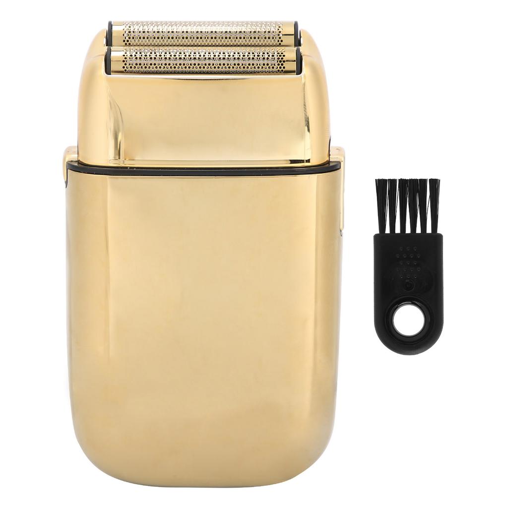 Metal Double Foil Shaver Waterproof Electric Shaver Cordless Beard Trimmer for Hair Cutting