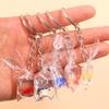 28 Styles 28x90mm DIY Transparent Resin Goldfish & Clownfish Keychain Pendant Ornaments