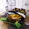 Football Comforter Cover Queen Size American Soccer Bedding Set Sports Games Duvet Cover Set for Boys Girls Teen for Living Room