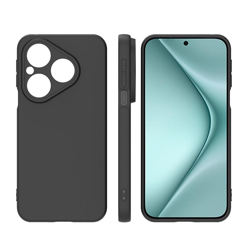 Applicable To Huawei, Enjoy 90ProMax Black Matte Mobile Phone Case Hi Enjoy 80 5G All-inclusive TPU Sweat-proof Case
