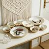 Serving Bowls for Entertaining Decorative Nine-Grid Dessert Plate Charcuterie Tray for Snacks Nuts Chips Fruit Candy Meals