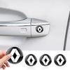 2/5/10Pcs Car Lock Keyhole Stickers Decoration Protection For Renault Megane 2 3 4 Twingo Clio Talisman Captur Trafic Kwid R666