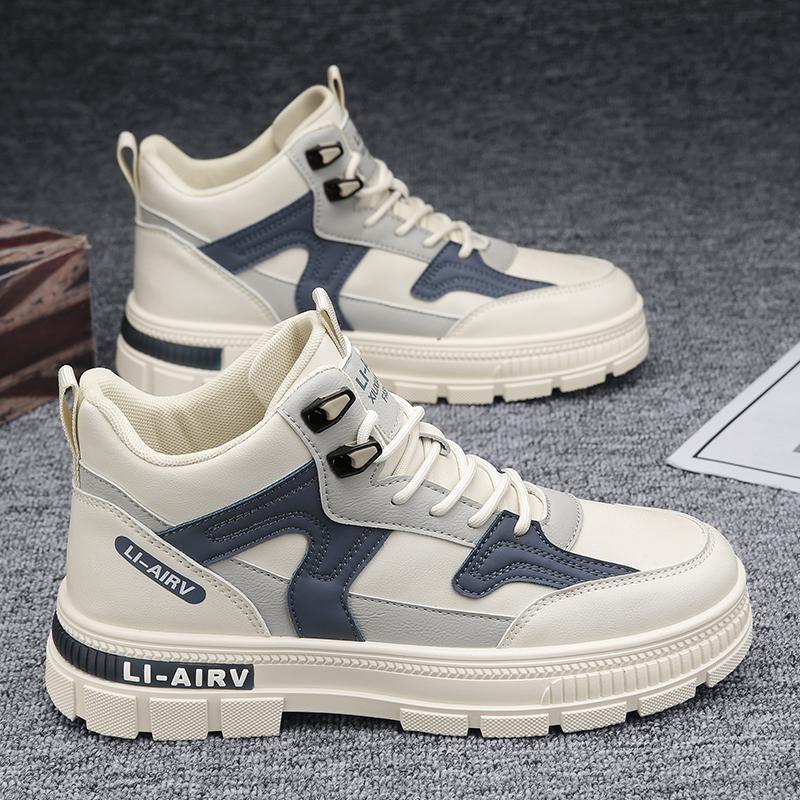 Autumn new high-top Martin boots British trendy short boots Teen platform casual child 39