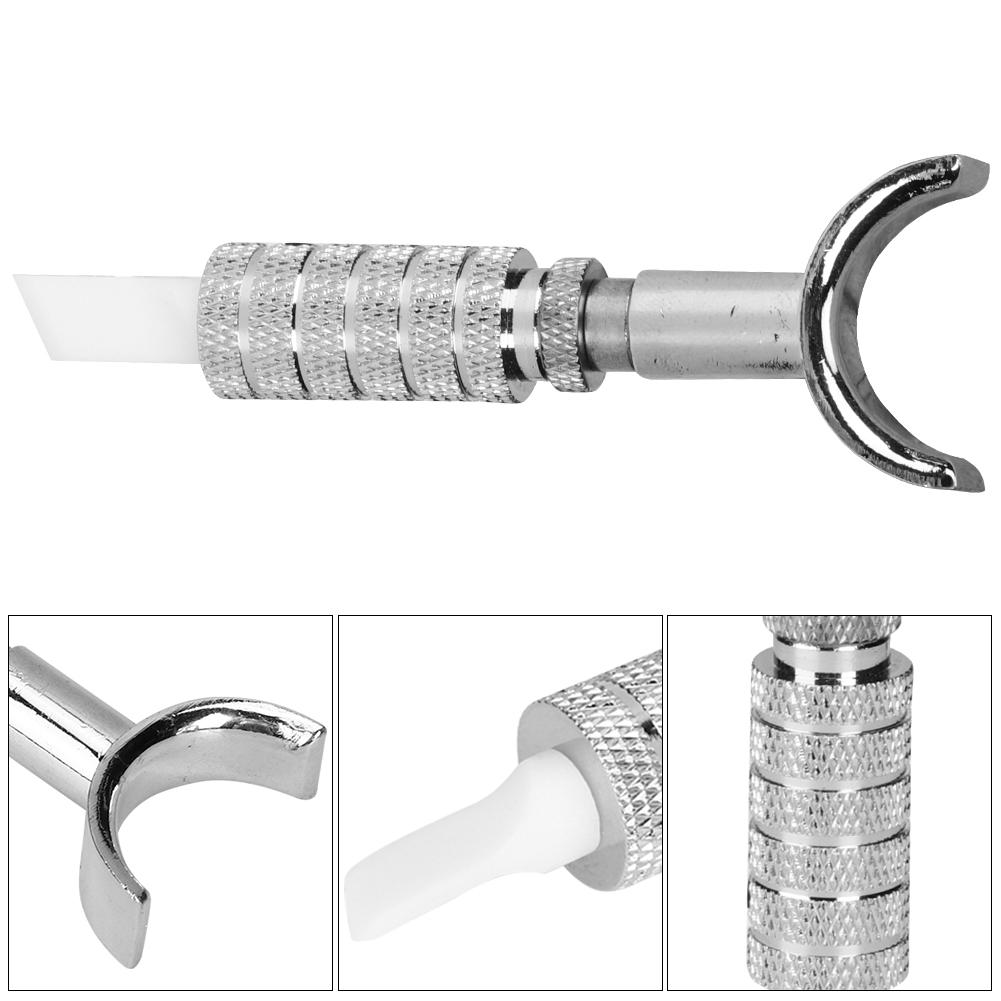 Manual Leather Swivel Knife Ceramic Leather Carving Blade White DIY Tool Set