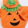 Warm Fleece Puppy Warm Outfits Fleece Hoodie Pumpkin Dog Costume Halloween Pet Clothes  Party