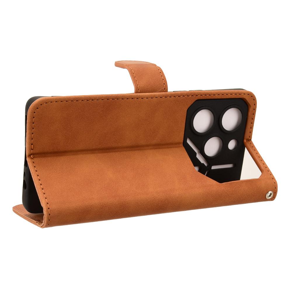 For TECNO Pova 6 Pro 5G Case Skin-Touch Texture Foldable Stand Phone Cover