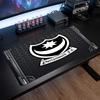 Portsmouth FC Theme Pattern Mouse Pad, Soccer Logo Design XXL Gaming Desk Mat Non-Slip Computer Mouse Pad