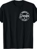 Announcing The Arrival of Grandpa In 2026 with This Stylish T-Shirt Gift for Dads. Available In a Matching Design for Bo