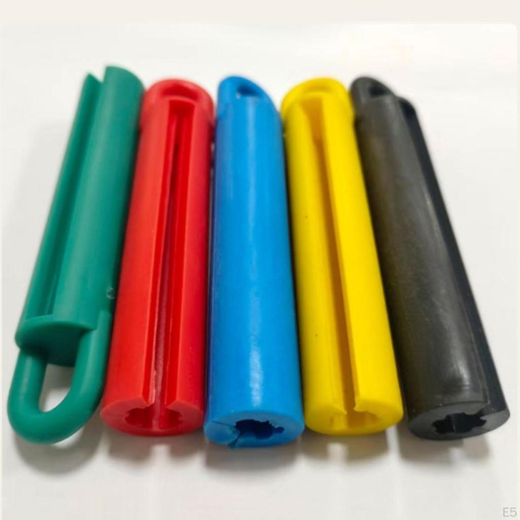 WeightActivatedFed Pool Cue Hanger | Vertical, with Hanging Loop, for Game Rooms Red