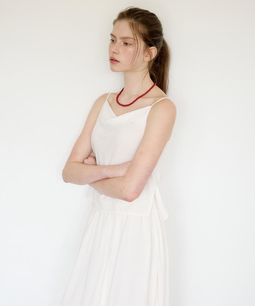 Ollibeudeollibeu Sleeveless Flare Dress Ow6Mo6510