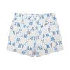 New MLB Base Logo Casual Shorts Women's White 3FSMM0123-50WHS