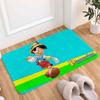 P-Pinocchio Floor Mat Bathroom Absorbent Mat Simple Door Dirt-resistant Mat Home Kitchen Mat Foot Mat Entry Mat