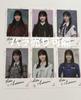 [USED] Sakurazaka46 Random Clear Sticker Trading Card Set of 6 Rika Ishimori