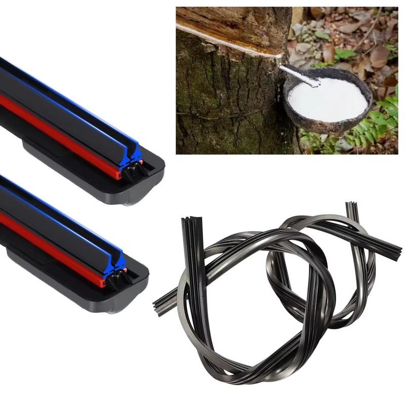 Double Rubber Car Wiper Blades for Ford Mondeo 4 2007-2014 Front Windscreen Windshield Rubber Car Accessories 2012 2013 2014