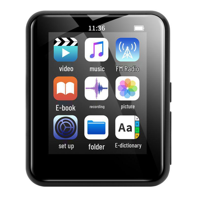 Portable Touchscreen MP4 Player with Bluetooth, External Speaker & MP3 Support - Student Edition