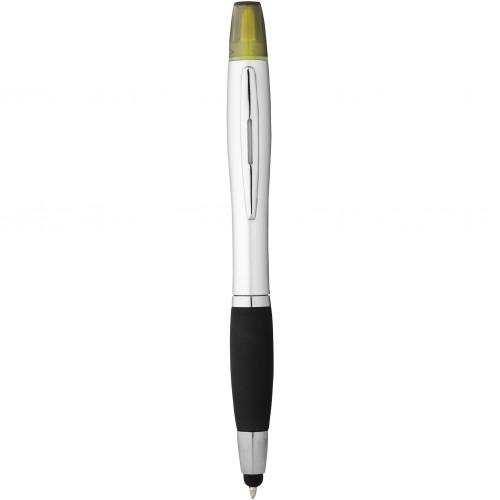 Bullet Nash Stylus Ballpoint Pen And Highlighter