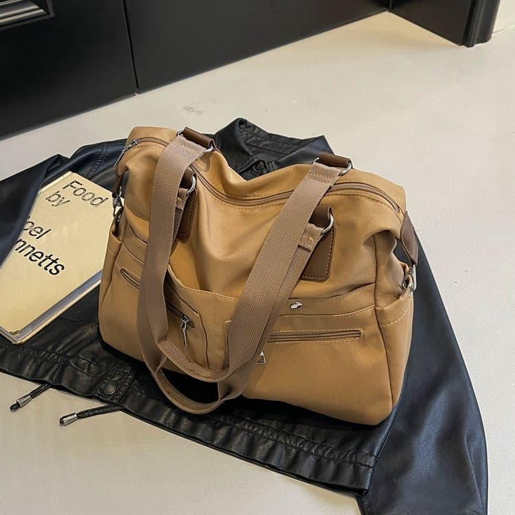 Women's Large Capacity Multi-Pocket Handbag Shoulder Bag