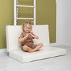 gymnastic mat Comet 100x100x10 two-piece - beige