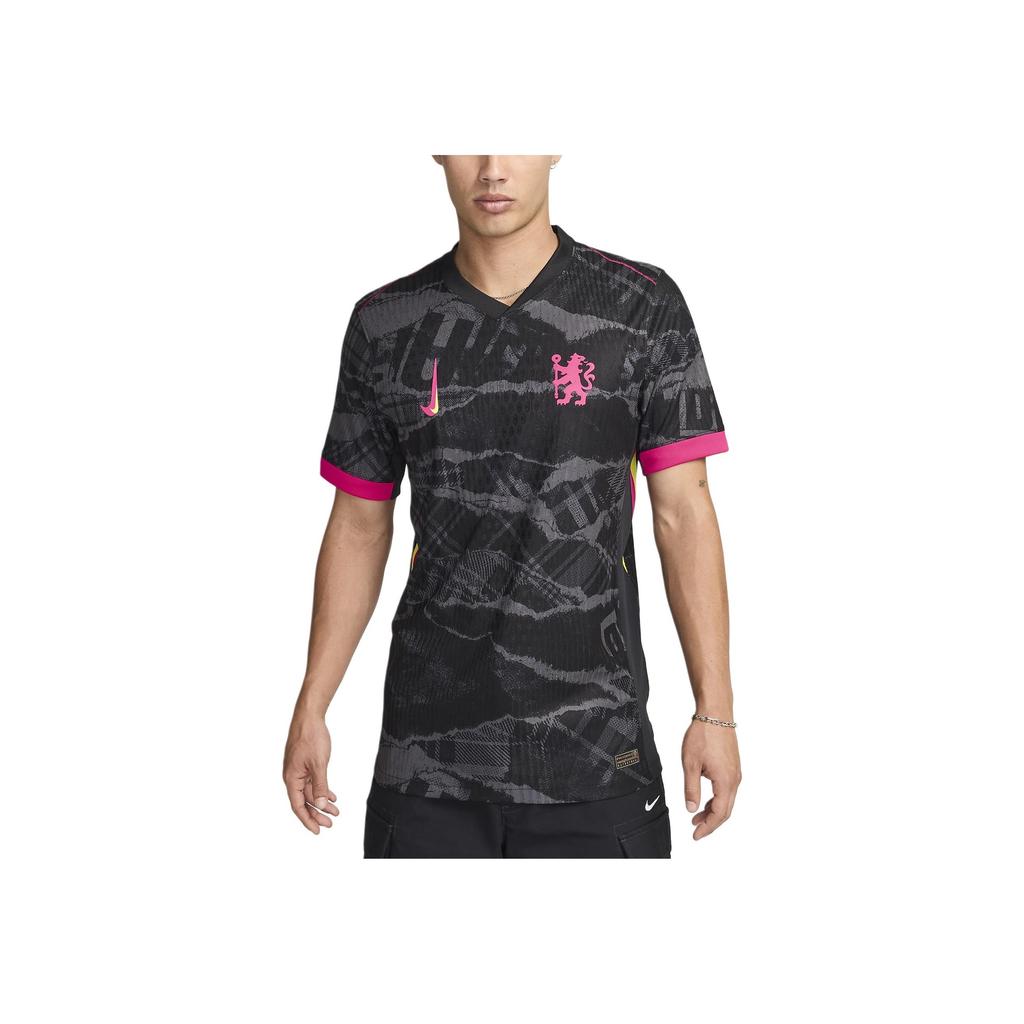 Nike Chelsea FC Dri-FIT ADV Match Third Vintage Football Shirt Men Tops Dark-Gray Black Bright-Yellow FQ2012-061