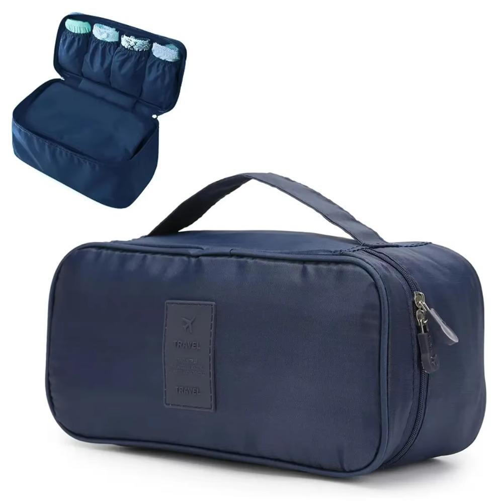 Foldable Storage Bag for Underwear Bra Socks Portable Wardrobe Organizer Home Travel Luggage Clothing Sorting Packing Bag