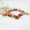 Wulu God of Wealth woven red rope ceramic bracelet Shi Hand rope jewelry Spring Festival merchandise