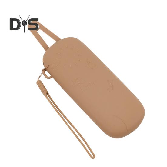 Extragroße Sonnenbrillentasche, Make-up-Pinselhalter mit Schnallenöffnung, wasserdicht, verschleißfest, multifunktionale Kulturtasche