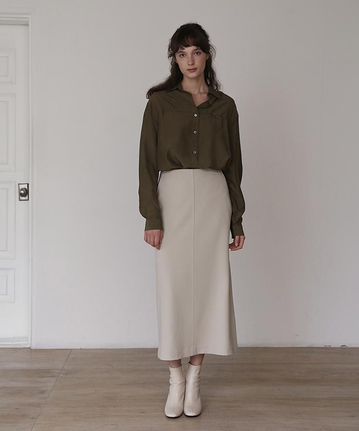 Beleunepeu Runt Slim Skirt_2 Colors