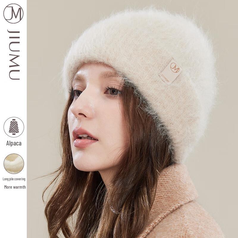 

JIUMU Women s Alpaca Wool Knit Beanie