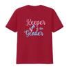 Keeper Of The Gender T Shirt Reveal Pregnant Pregnancy Announceunisext Idea Baby Boy Girl Future Mom Vintage