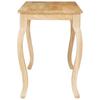 Coffee Table Brown 110 X 55 X 77 Cm Solid Mango Wood