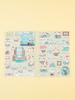 Daiso Sajoo Sticker Set 5 Types 10sheets