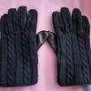 Used Fratelli Forino Gloves Knit Leather Gloves