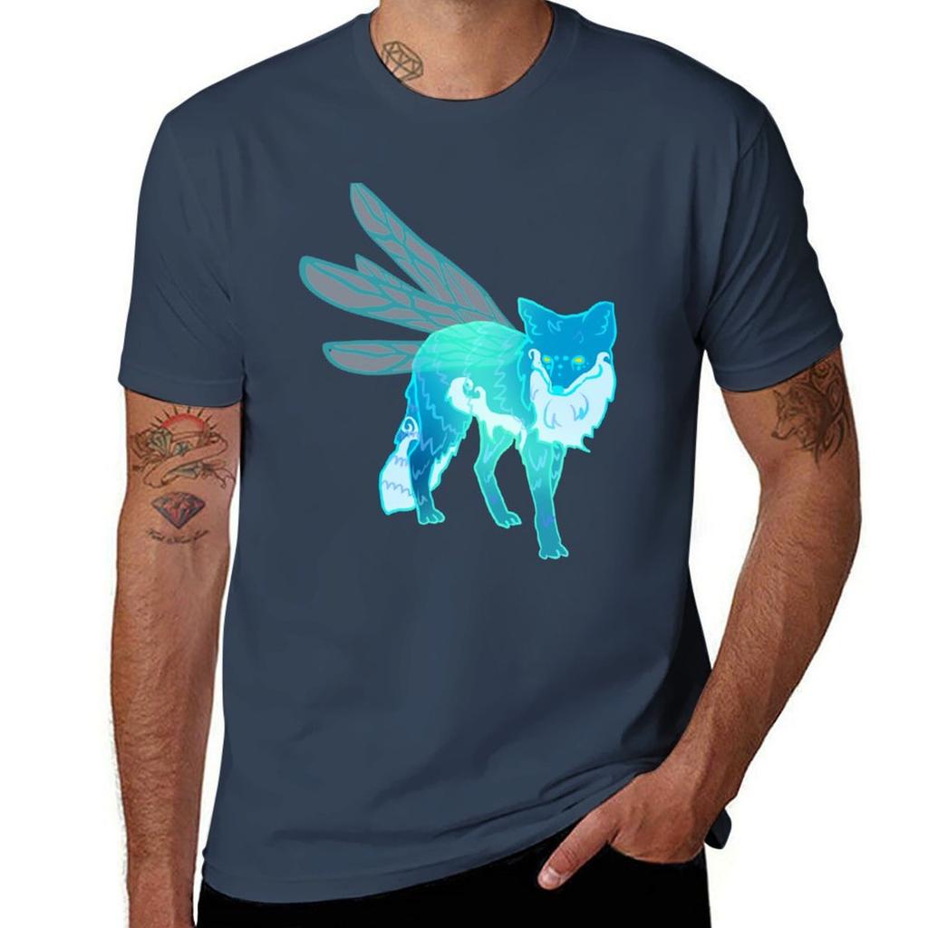 Fairy Fox Tshirt Quick Dry Fishing Tshirt