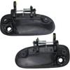 Exterior Door Handle W/Keyhole Compatible With Honda Civic 1996-2000 Replaces 72180S00004 72140S00004 Front Left Right Side Outside Door Handle