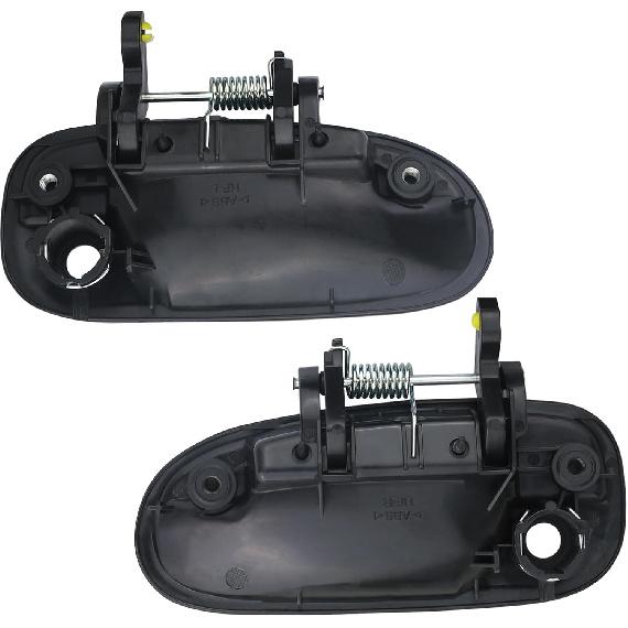 Exterior Door Handle W/Keyhole Compatible With Honda Civic 1996-2000 Replaces 72180S00004 72140S00004 Front Left Right Side Outside Door Handle