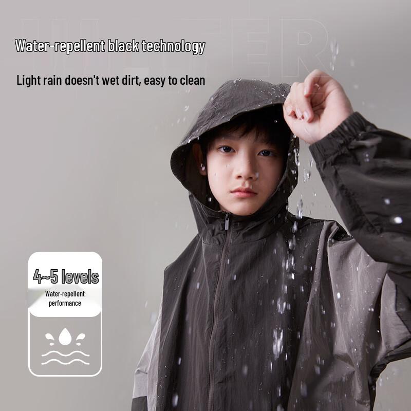Happy Nocnoc Platinum Light Kids' Hooded Windproof Sun Protection Jacket