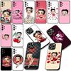 B-Bettys Cartoon B-Boops Anime Casing Cover for Samsung Galaxy Note 20 9 10 S8 S10 Lite S9 Plus A54 A53 A21S S10E A17 Phone Case