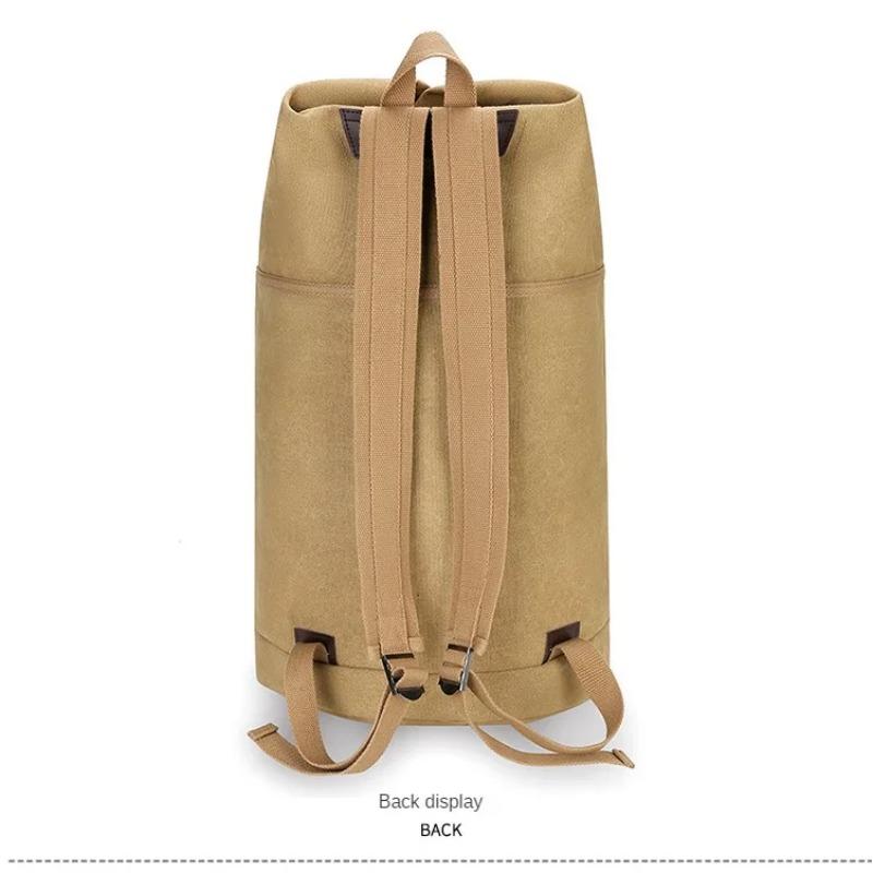 Outdoor Sports Bag  Rucksack Canvas Backpacks  School Bag Hiking Travel Backpacks Bucket Bag