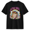 Unisexs TShirt Alpha Male Funny Cat Kitten Rainbow Floral TShirts Hipster Beach Tee Shirt Vintage Cotton Clothing