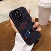 Fun Astronaut Print Shockproof Phone Case for iPhone 17 16 Pro 15 14 13 12 11 Pro Max Air X XR XS Max Leather Soft Cover