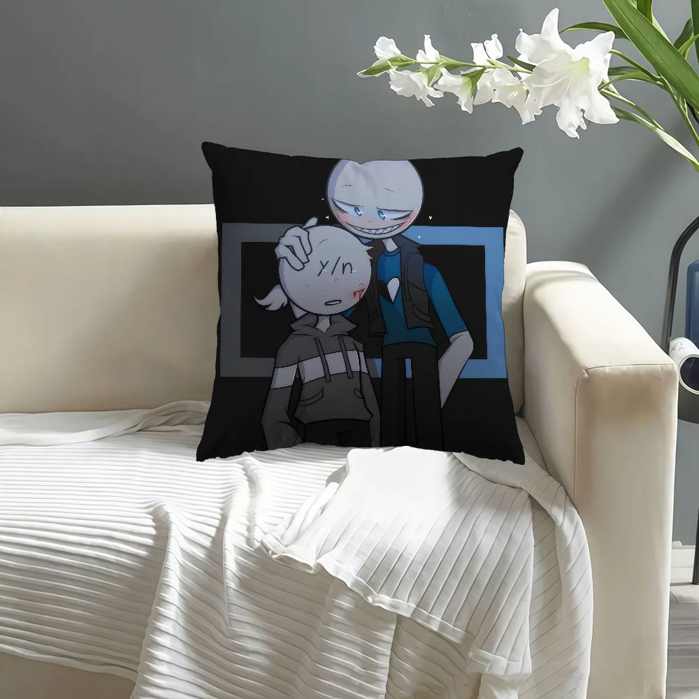 Peter Y-Your B-Boyfriend Club Bar Paper Vintage Pillow Anime Pillow Sofa Bed Head Pillow Cover Cushion Cover 45x45 cm Fashion
