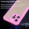 Armor Series For iPhone 15 Pro Case PC+TPU Semi-Transparent Frosted Finish Protective Phone Cover