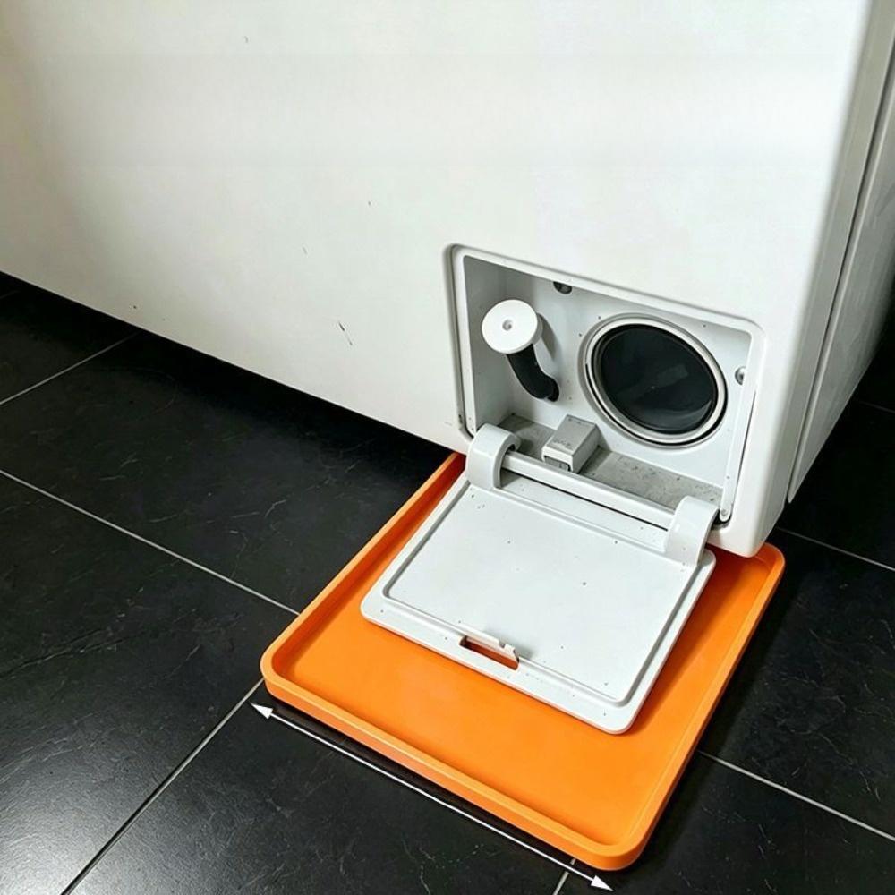 Universal Washing Machine Drain Tray Plastic Leak Catch Pan  Washing Machine Maintenance
