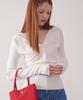 RONRON Knot Ribbon V Neck Knit Ivory